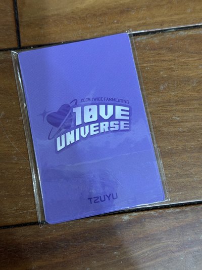 Twice 25FM入場卡一套未拆