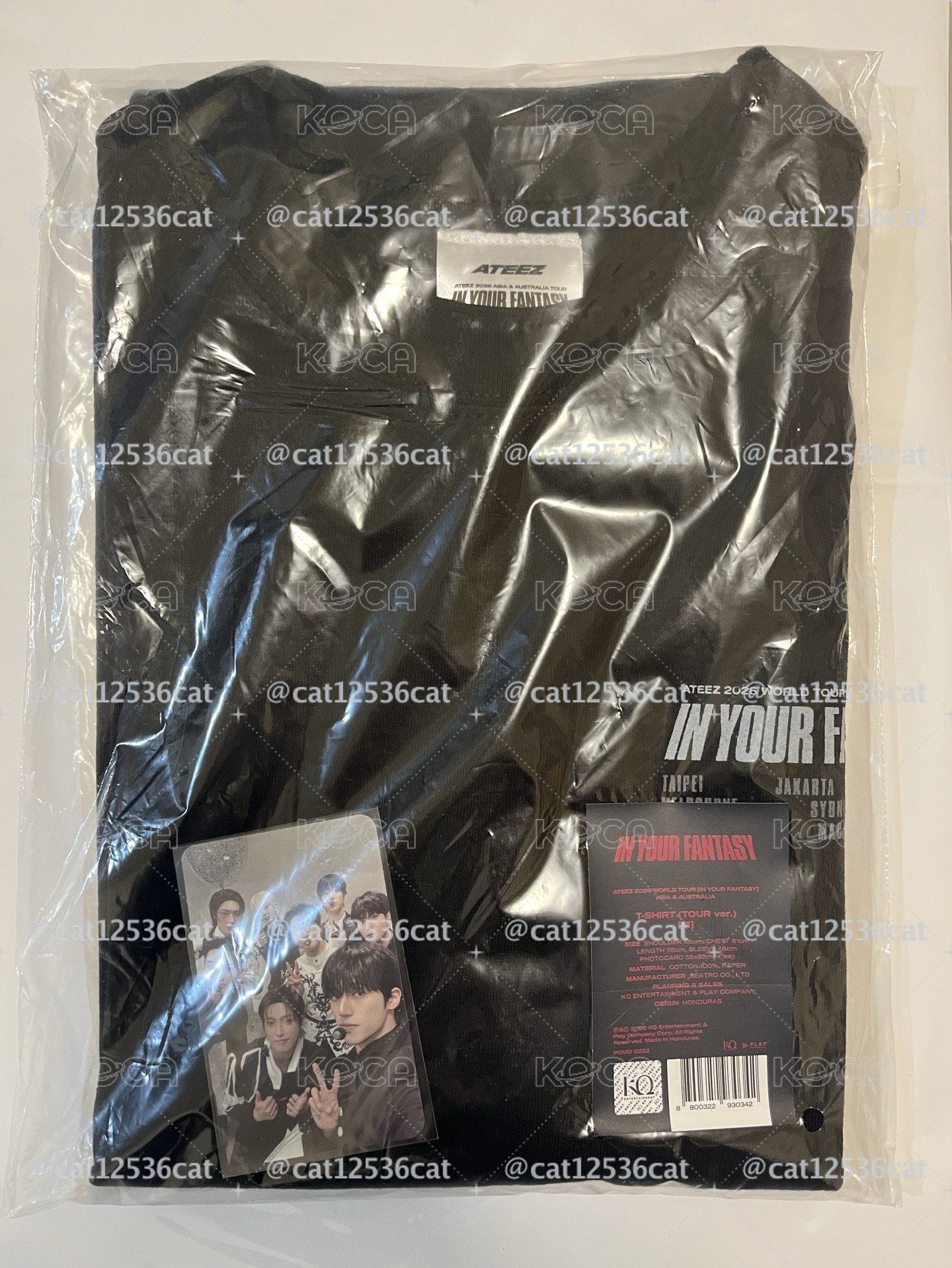 IN YOUR FANTASY 亞洲/澳洲限定 T恤 T-SHIRT (TOUR ver.)