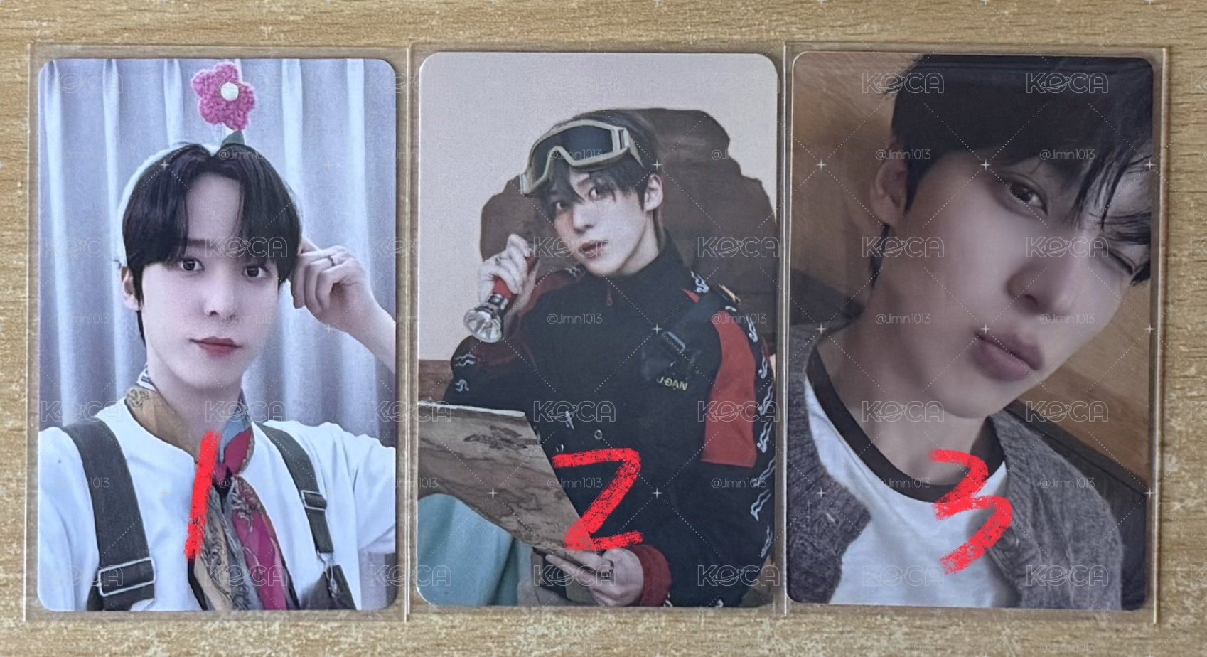 Ateez 潤浩 小卡