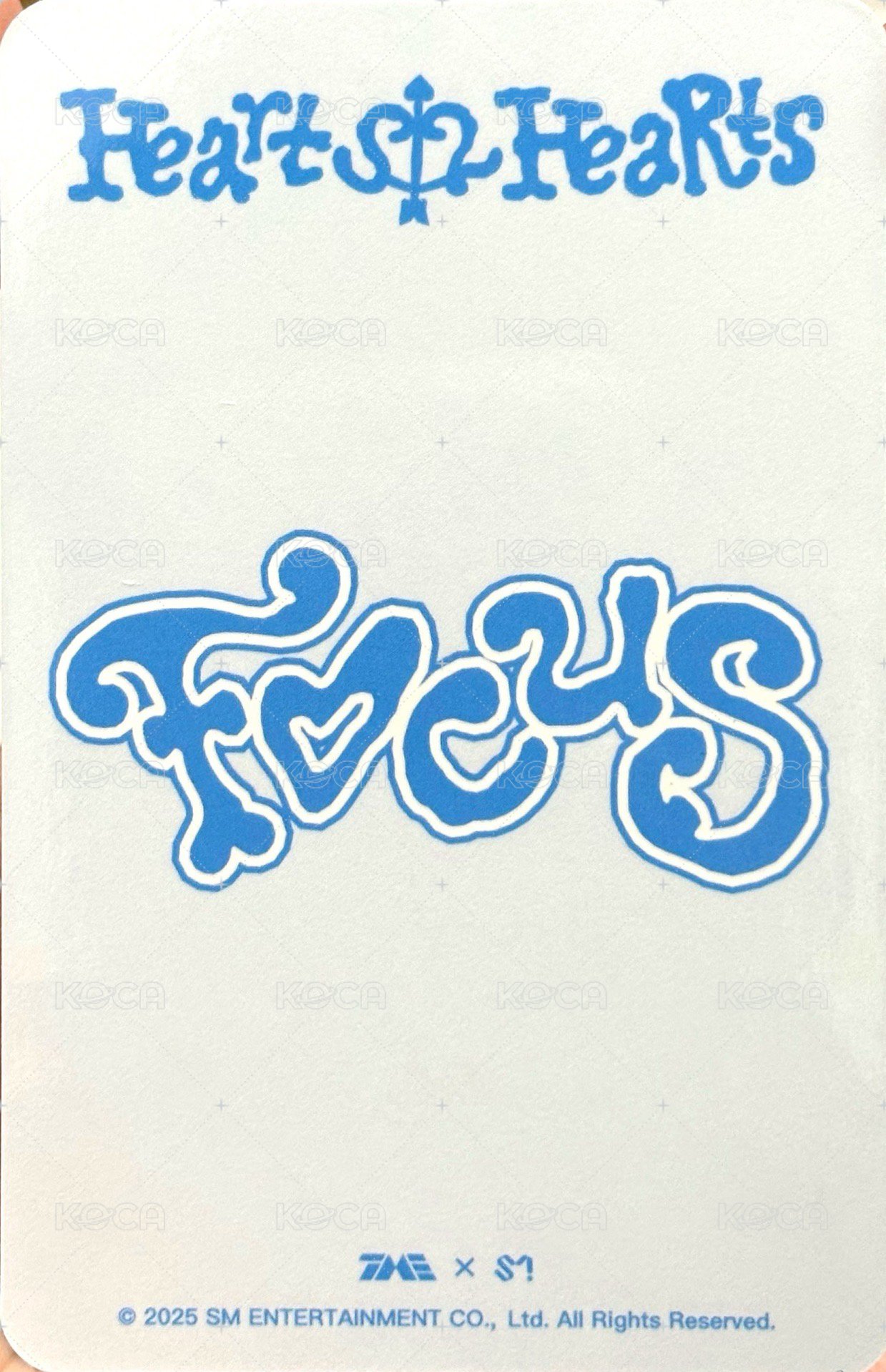 Focus QQ音樂 星光卡 二星 背面