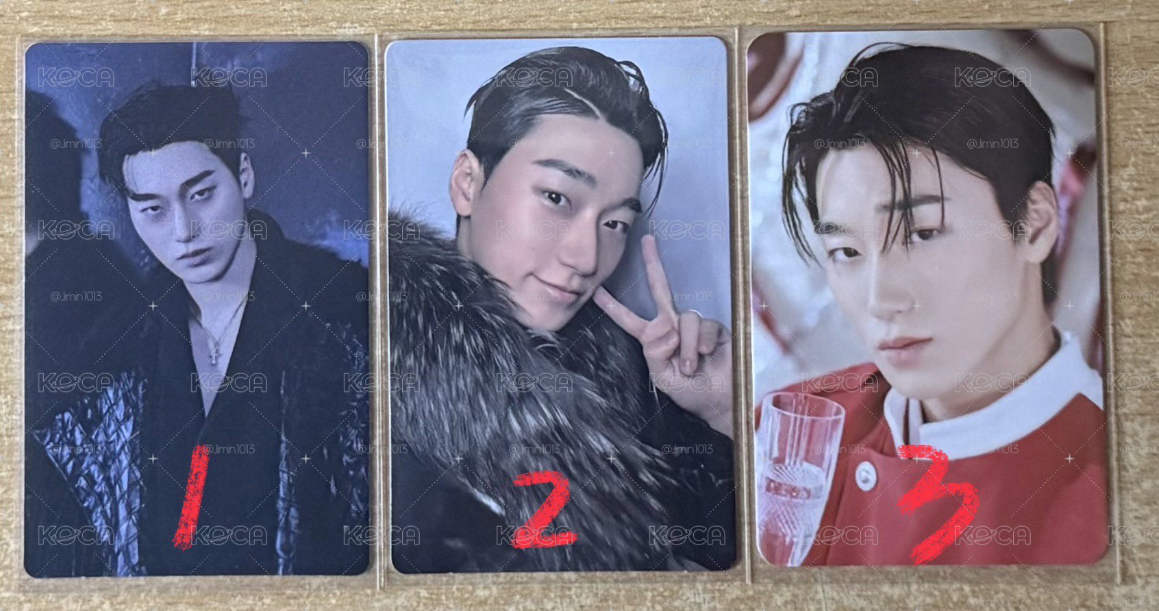 Ateez 崔傘小卡