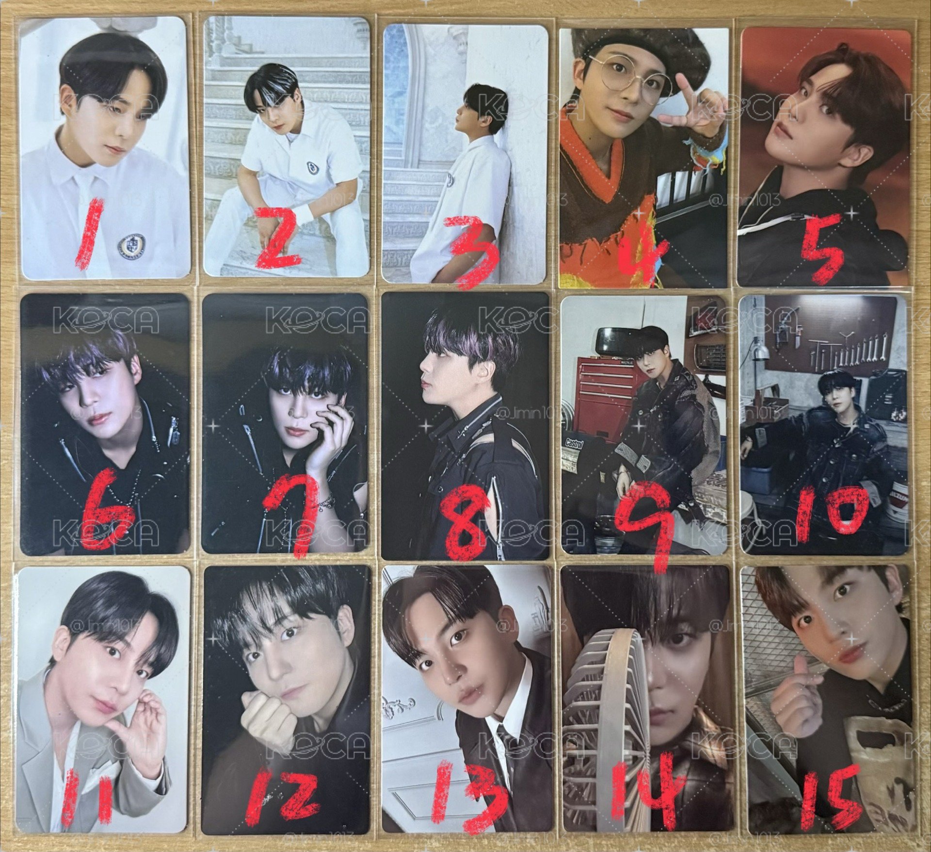 Ateez 鍾浩小卡
