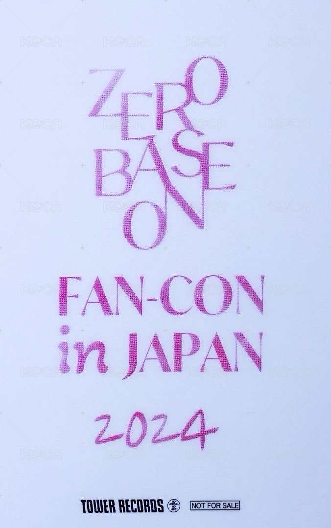 24'JP FC 塔店 演唱會 DVD / CD 卡  背面
