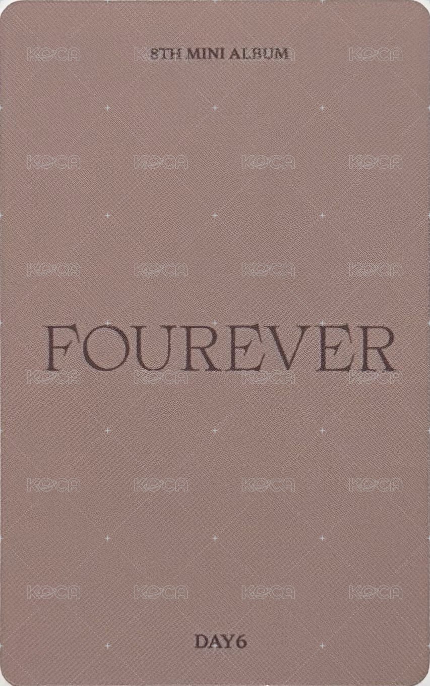 迷八 jyp 特典卡  背面