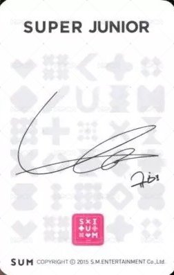 SUM小卡 sm 幸運卡  背面