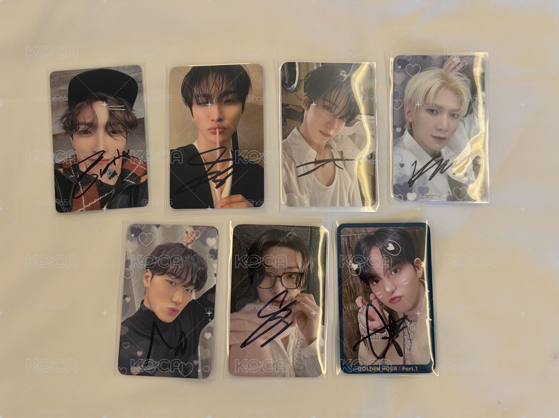 ATEEZ in your fantasy 亞巡簽卡