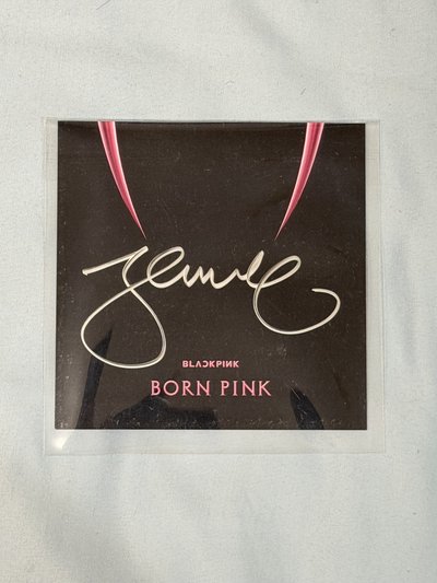 正規二美版親簽-Jennie