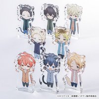 伸懶腰貓咪造型壓克力小磚