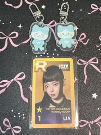 粒任務卡+粒鑰匙圈一對