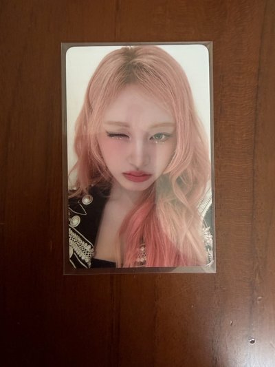 Liz IVE EMPATHY 愛豆驛站 2.0 簽售卡 中背