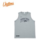 【MIZUNO 美津濃】猛獅背心_灰