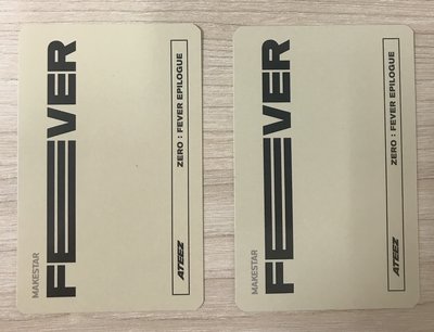 丁潤浩 崔鍾浩 Fever Epilogue MS 特典卡 