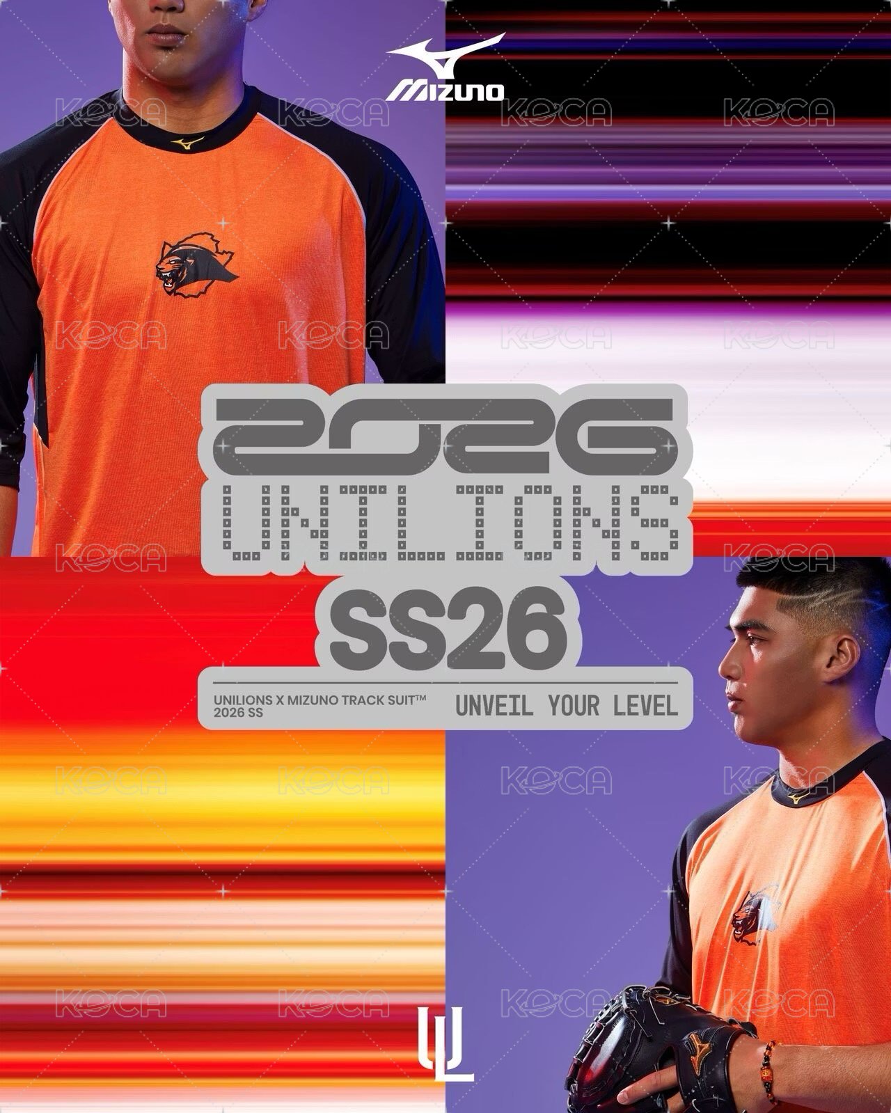 【MIZUNO 美津濃】2026球員版七分袖TEE