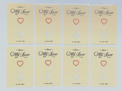 My,lover 快閃店 卡套 (組) 