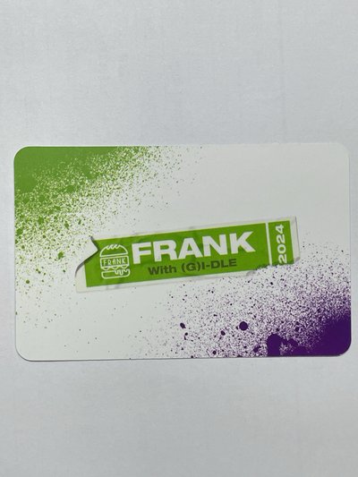 Frank Burger  代言卡*2