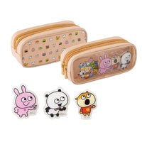 7-11聯名 透明窗筆袋附壓克力夾