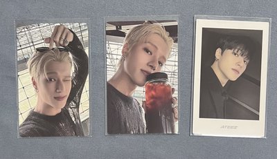 ATEEZ GH3 專輯卡/偽拍立得 