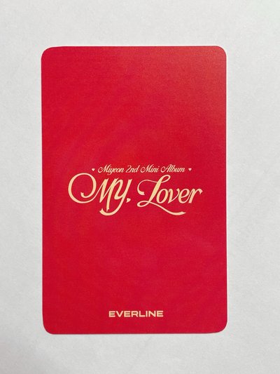 MY, Lover el SC 簽售卡 一套三張