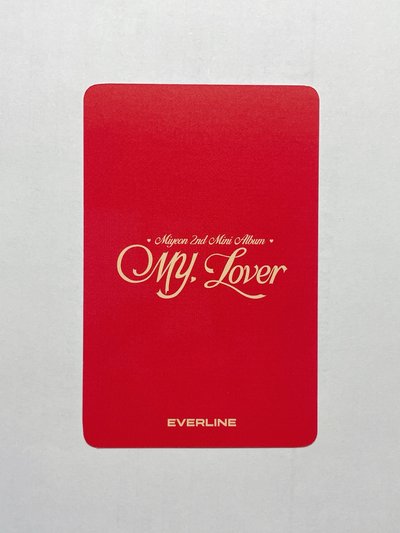MY, Lover el SC 簽售卡 一套三張