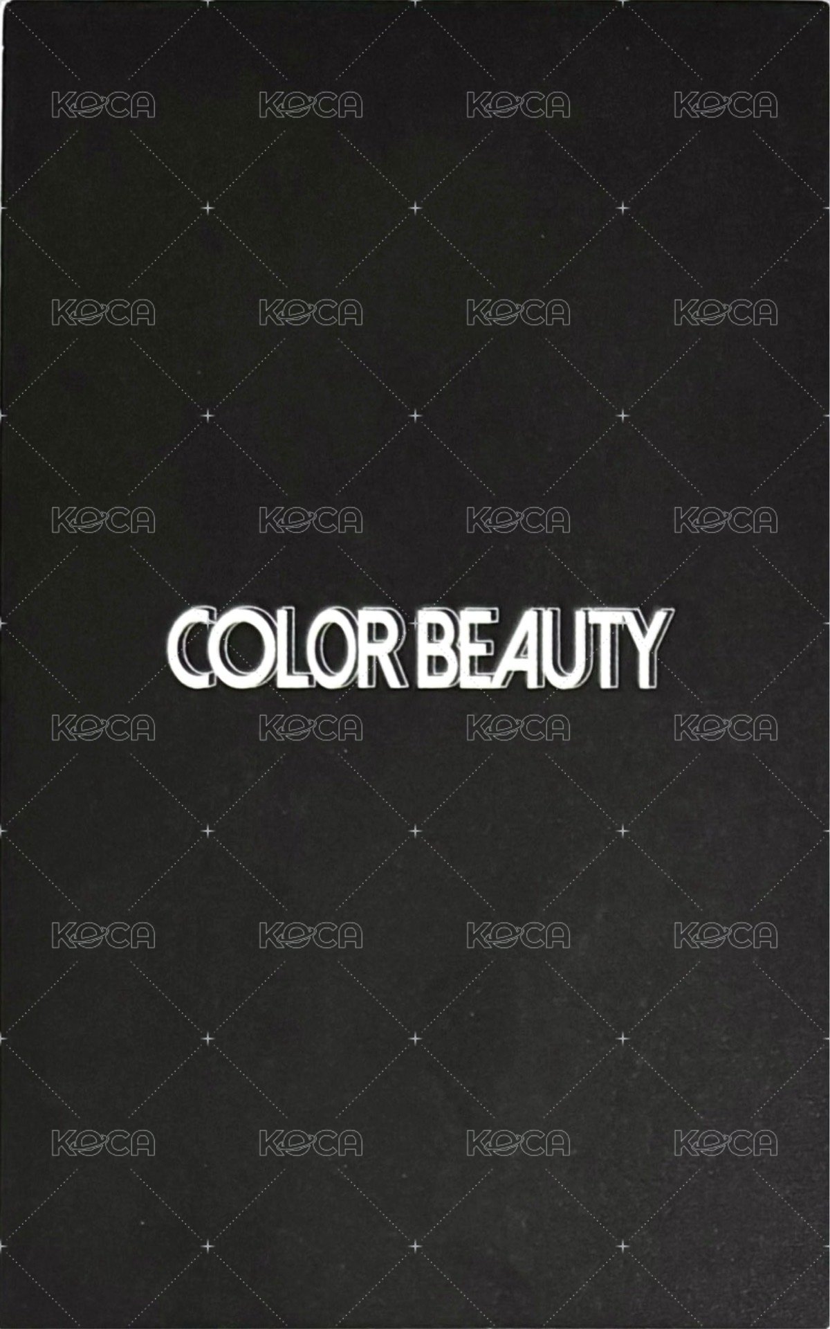 ColorBeauty熾彩 雜誌卡 自拍小卡 背面