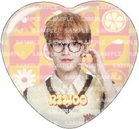 Sweet Lemonade 咖啡快閃 愛心 徽章 A款