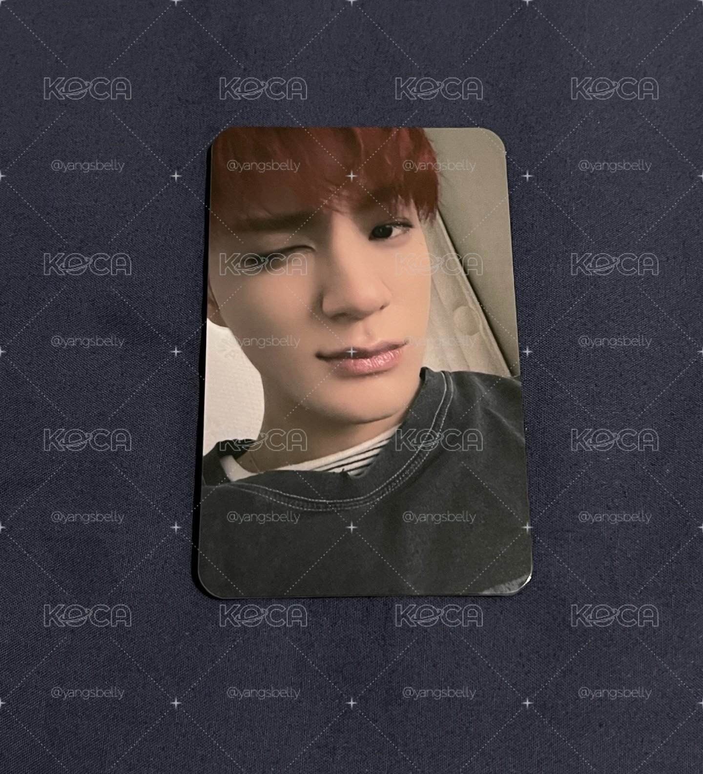 NCT DREAM JENO 正規五 FANME B版 台北簽售卡