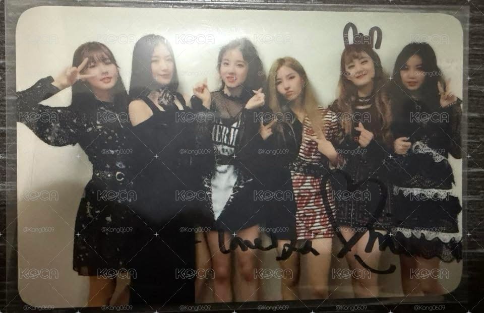 I-DLE《I AM》打歌團卡-妮簽