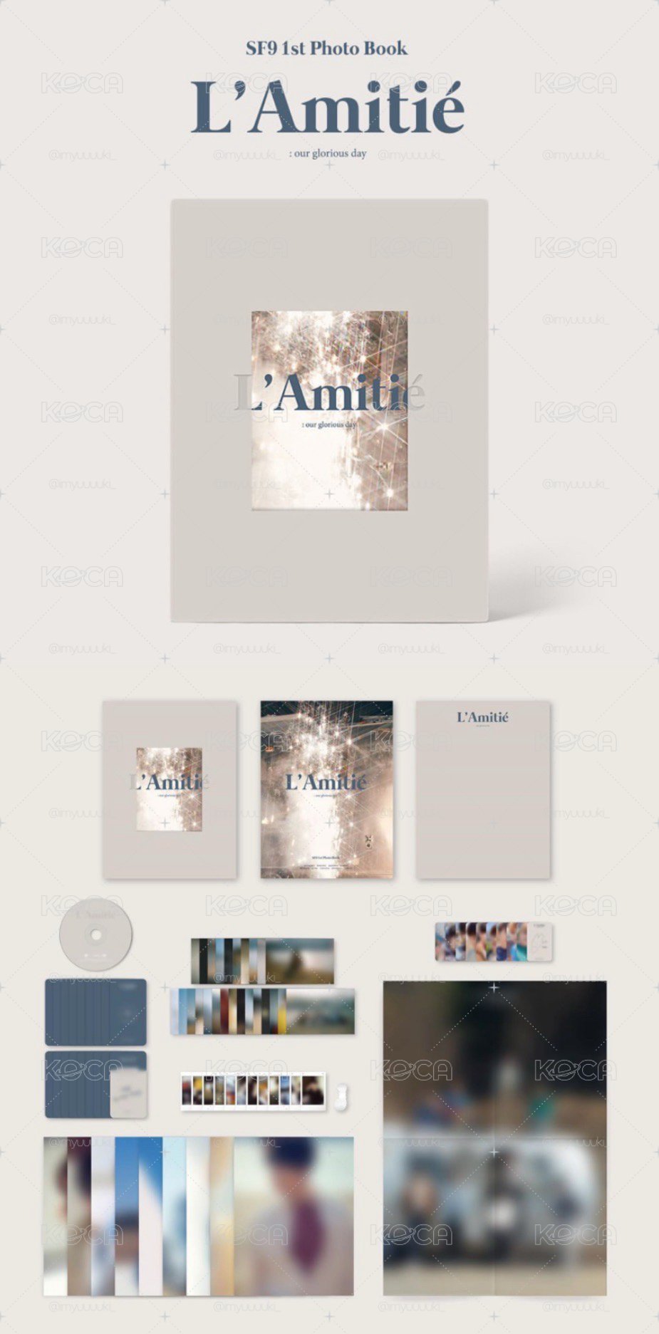 SF9 L’Amitié 寫真集