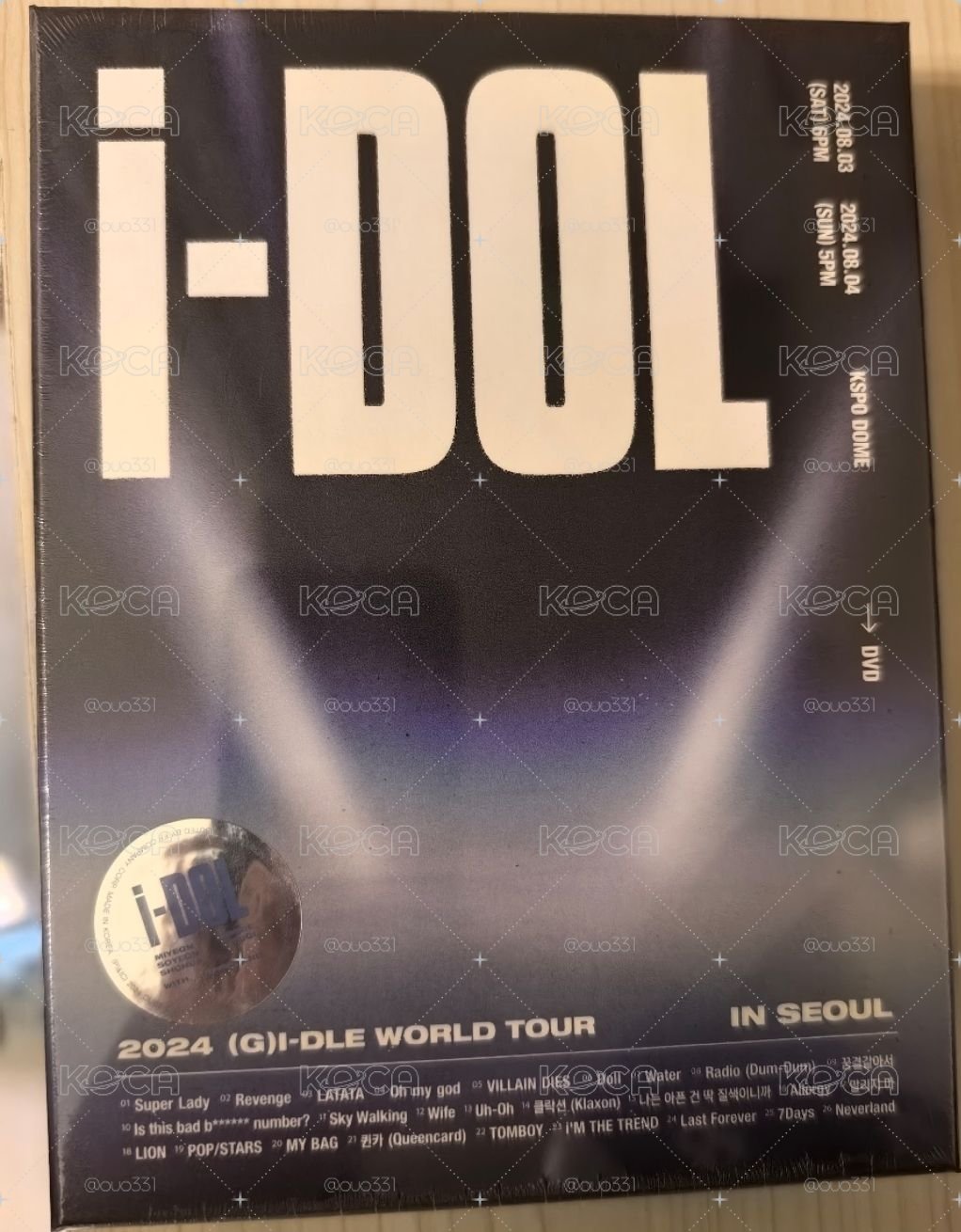 idle普版DVD