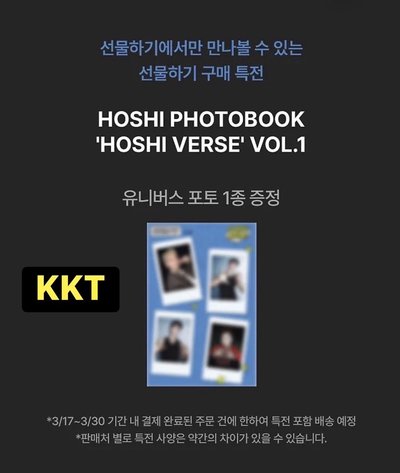 Hoshi寫真單特典