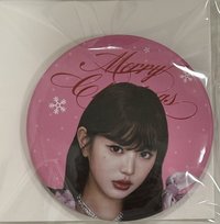 IVE SECRET QQ音樂 徽章 聖誕限定