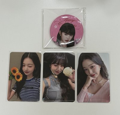 ive secret 星光卡 員瑛一套+聖誕徽章