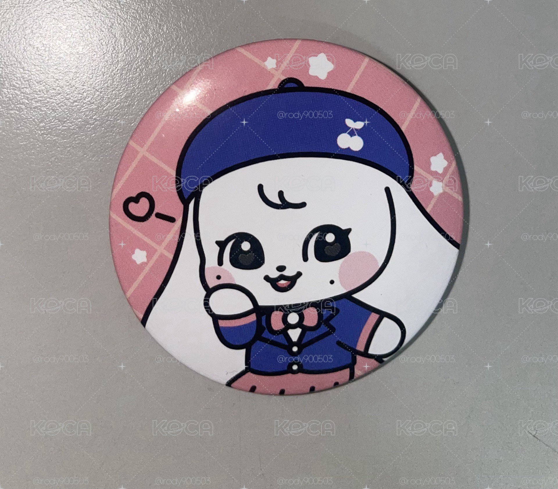 MINIVE SCHOOL 　IVE 張員瑛Cherry 徽章