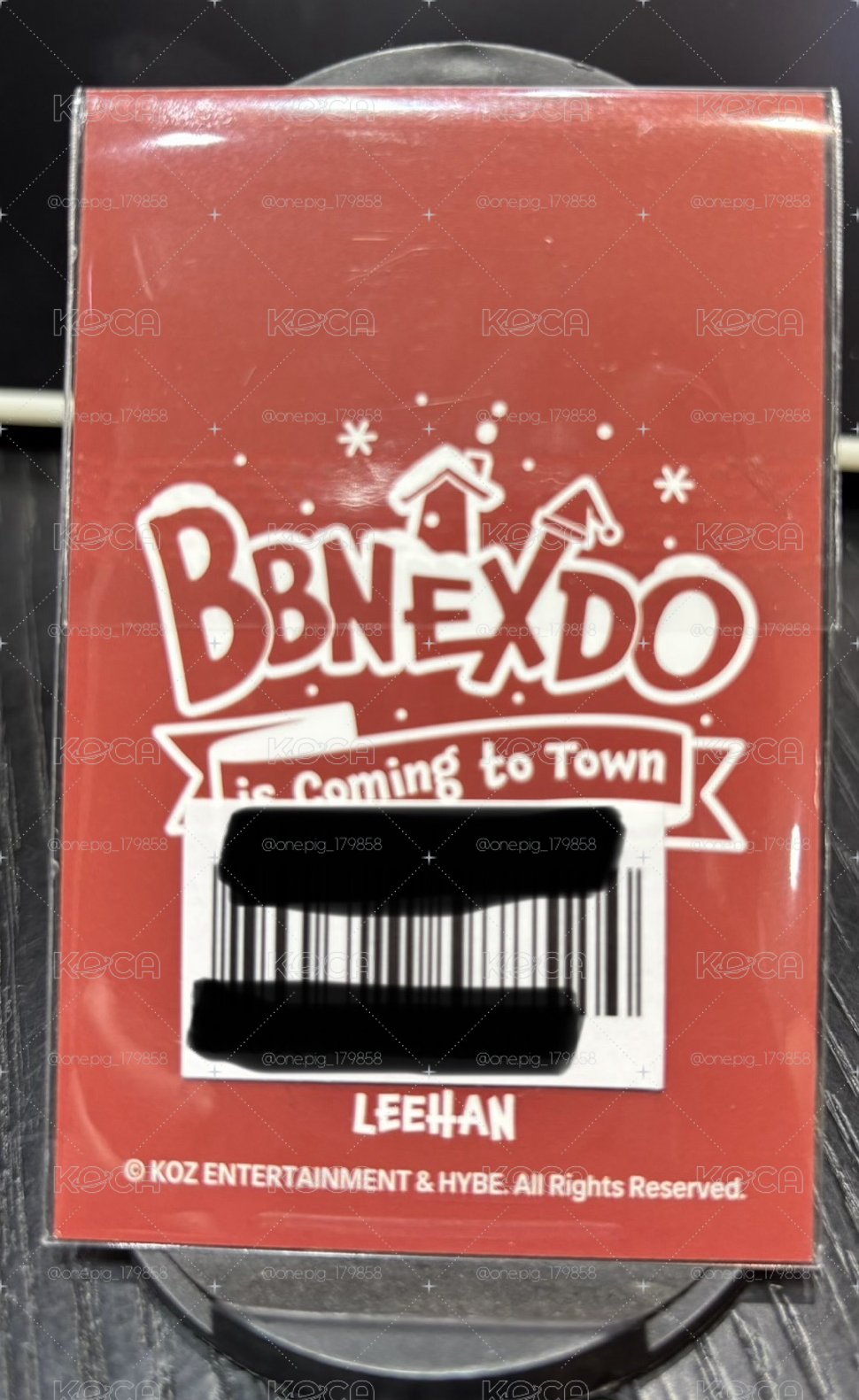 Leehan滿額卡 全新未拆
