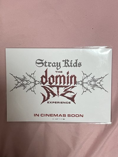 stray kids 電影明信片