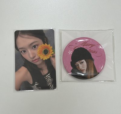 ive secert 星光卡 俞真 聖誕限定徽章