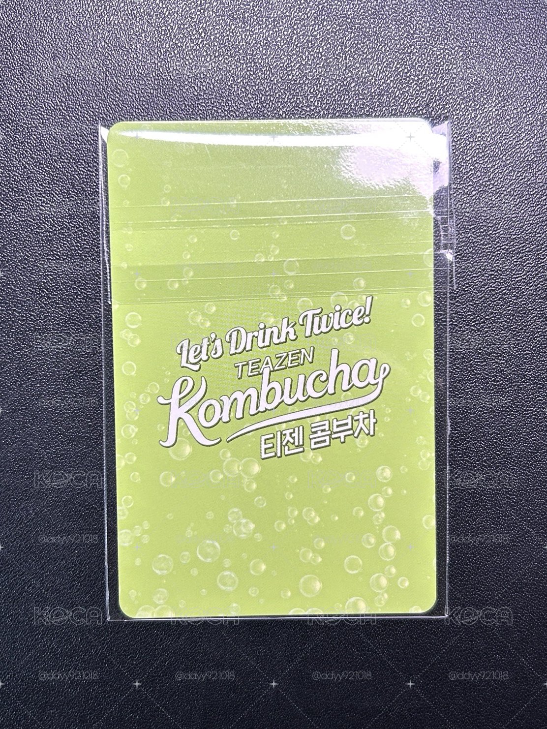 志效 康普茶代言小卡