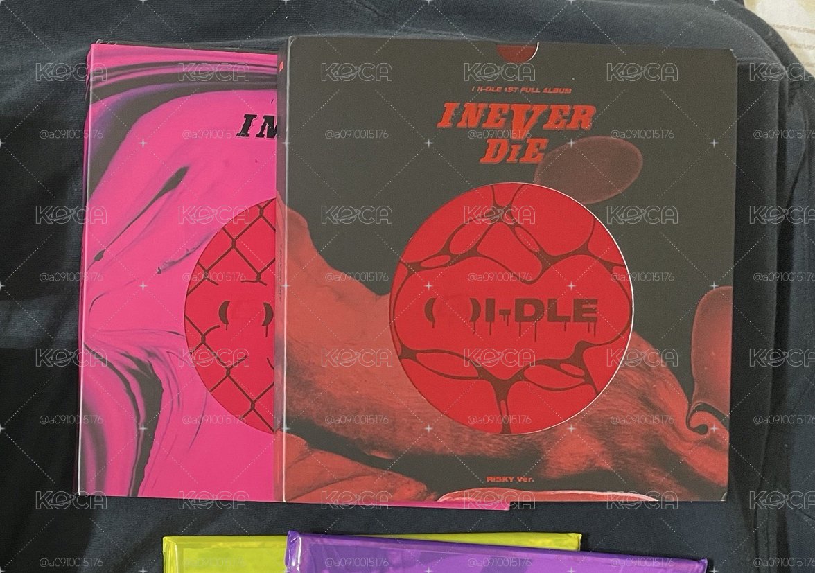 i-dle 正規一專輯 I NEVER DIE 空專