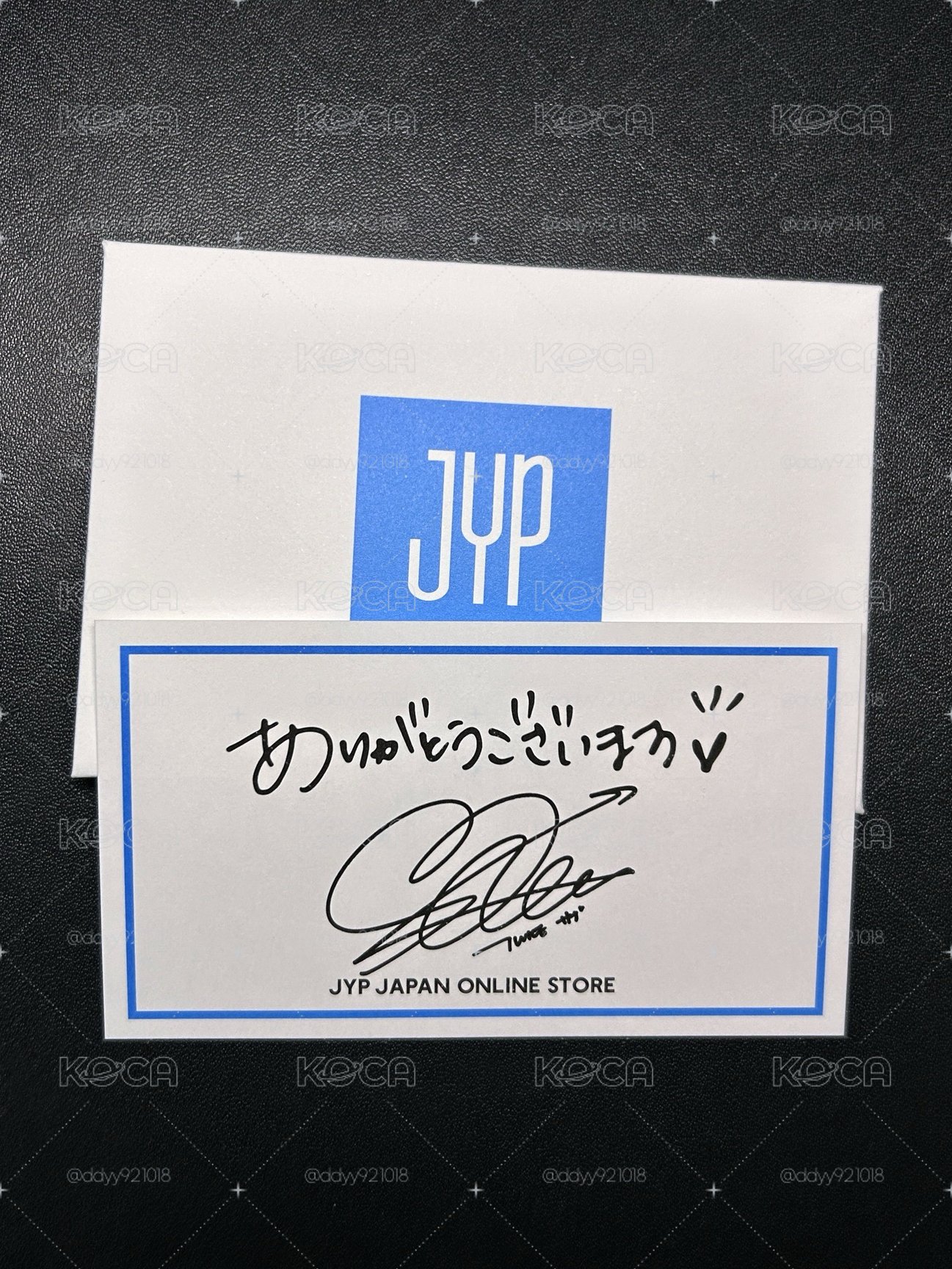 SANA JYP商店日本滿額卡