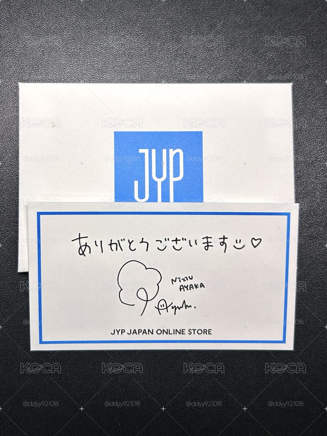 【NiziU-AYAKA】JYP商店日本滿額卡