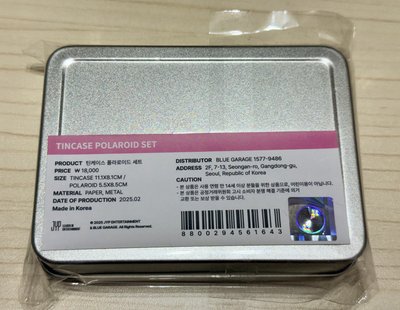 SKZ 5’Clock 五期FM 鐵盒拍立得小卡 全新未拆