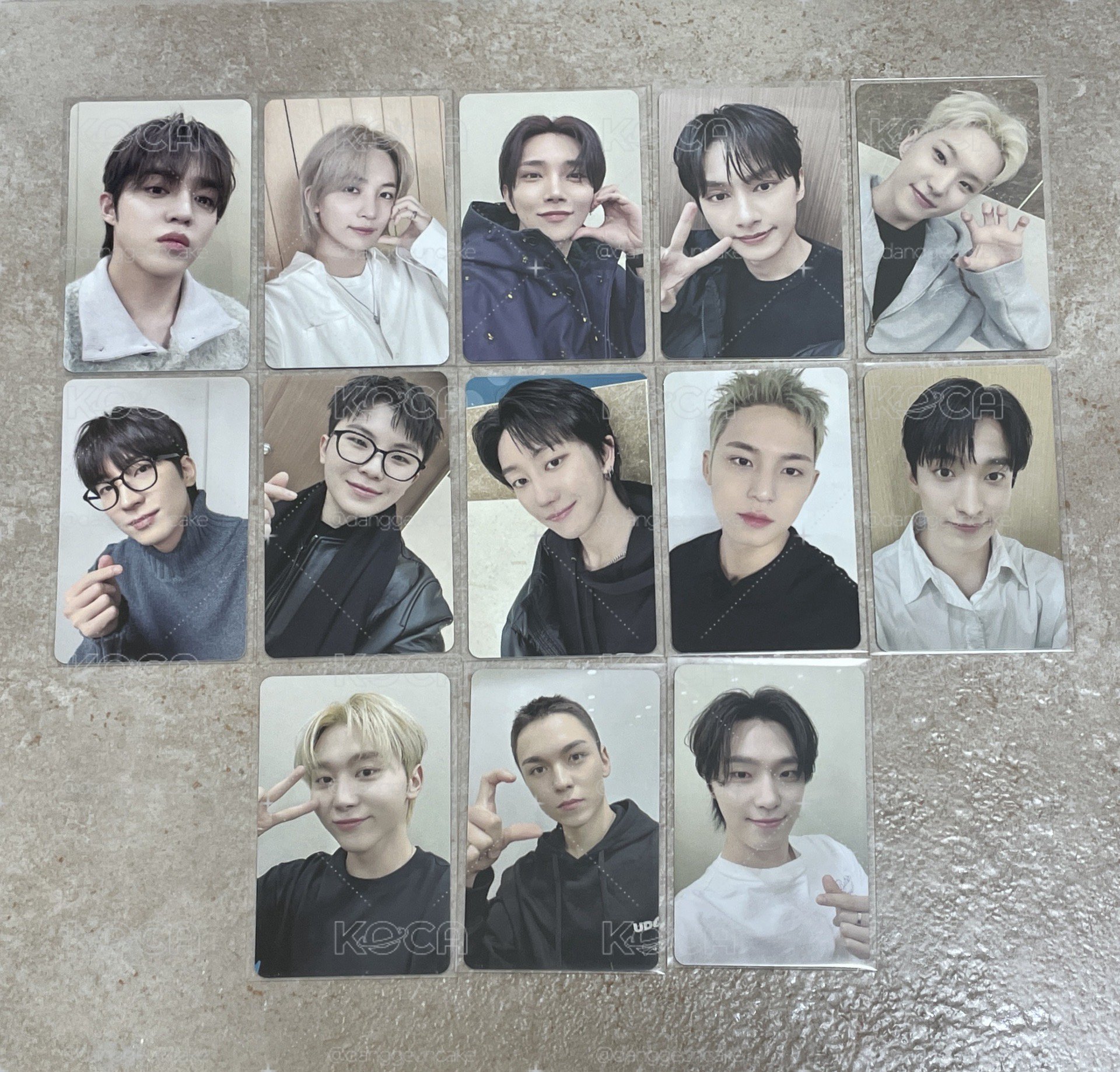 SVT 十週年集章卡(一套不拆)
