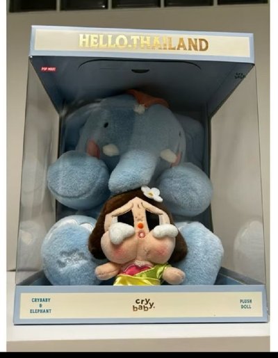 泰國泡泡瑪特CRYBABY HELLO THAILAND