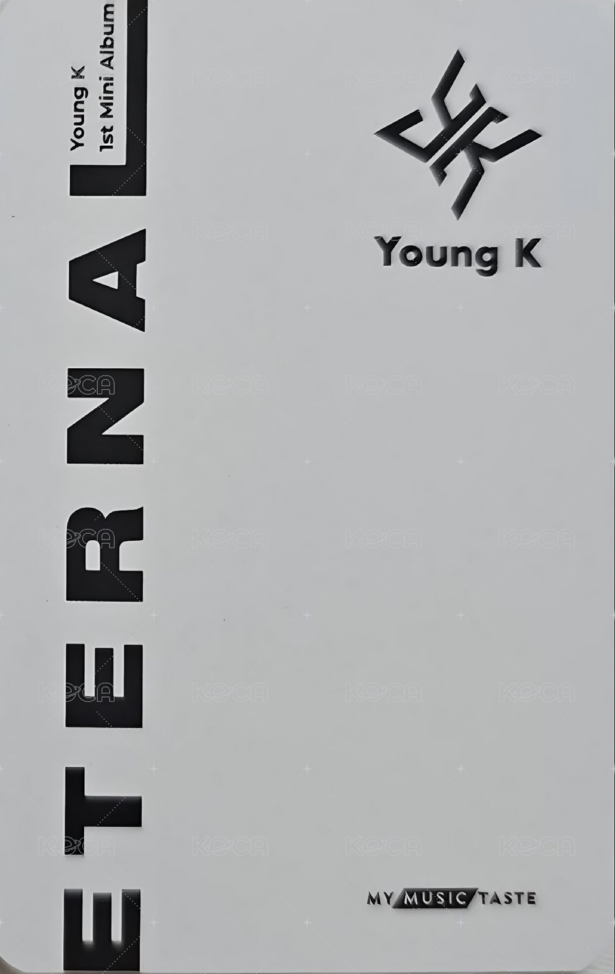 Eternal mmt 2.0 簽售卡  背面