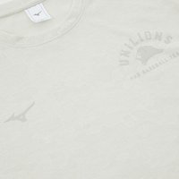 【MIZUNO 美津濃】猛獅涼感TEE_米白