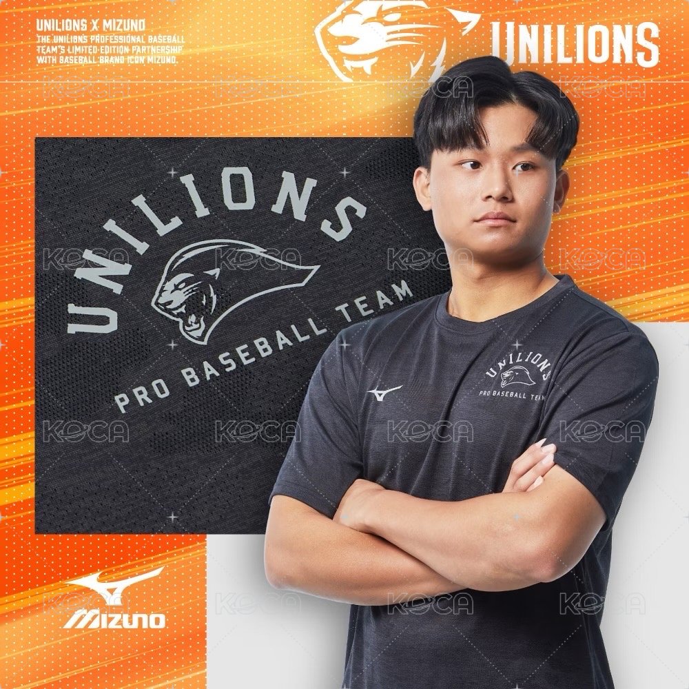 【MIZUNO 美津濃】猛獅涼感TEE_黑