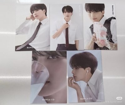 🌟非現🌟淨漢 BANILA CO 立牌+明信片+證件照