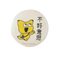 金田胸章-不好意思