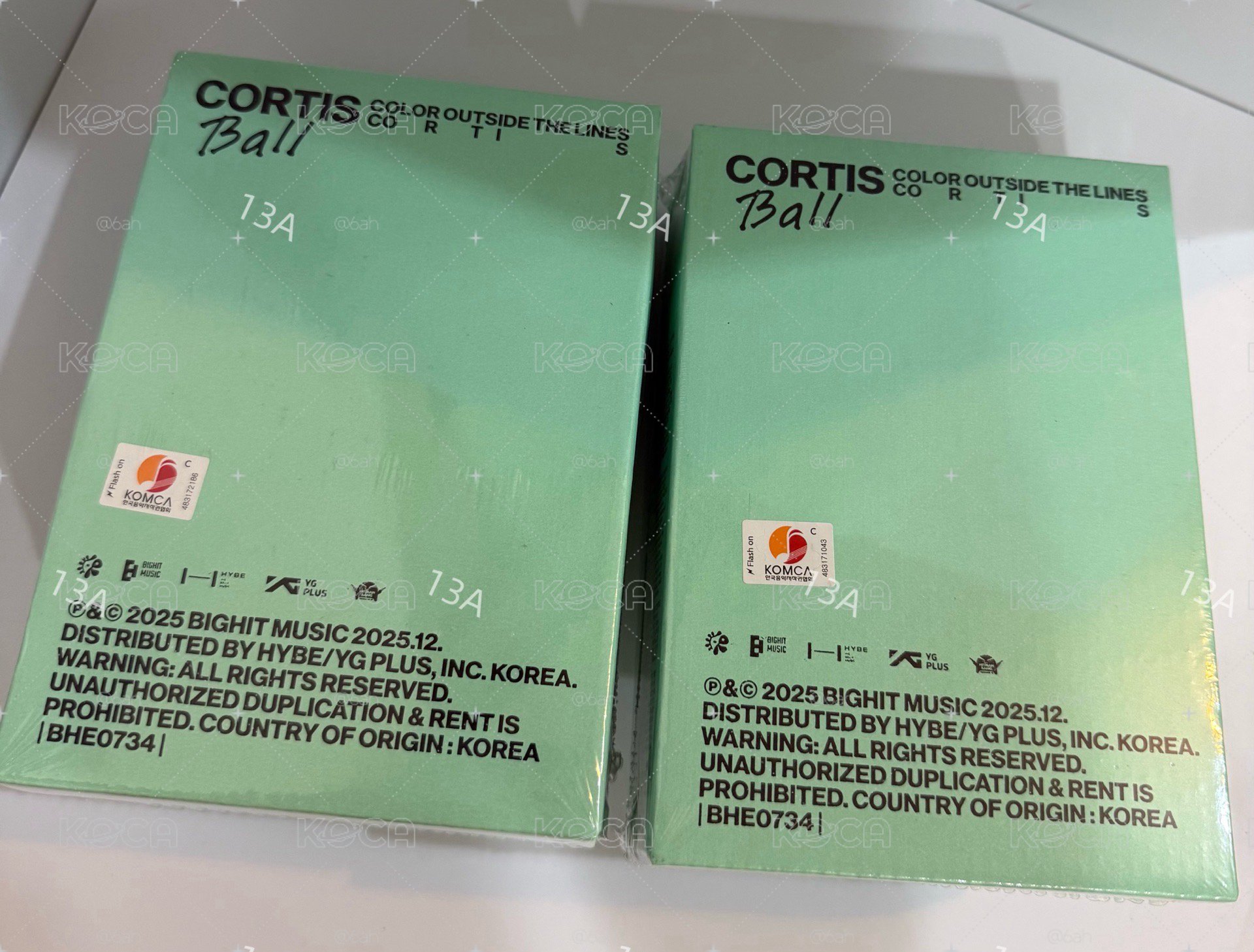 全新正版Cortis球專，購於首爾唱片行