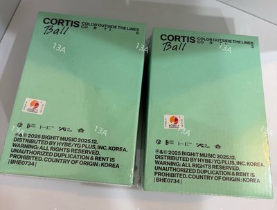 全新正版Cortis球專，購於首爾唱片行